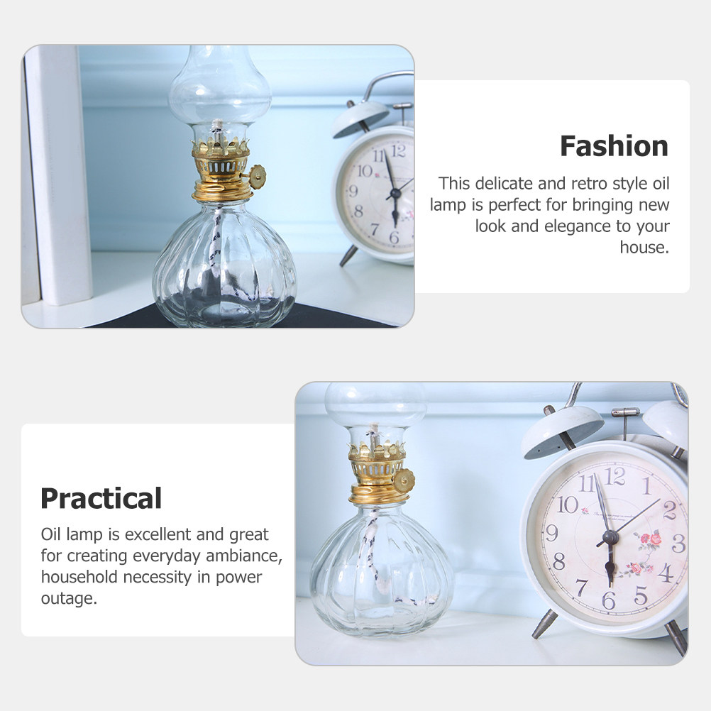 Power Outage Light - Exquisite Glass Lamp Retro Oil Light