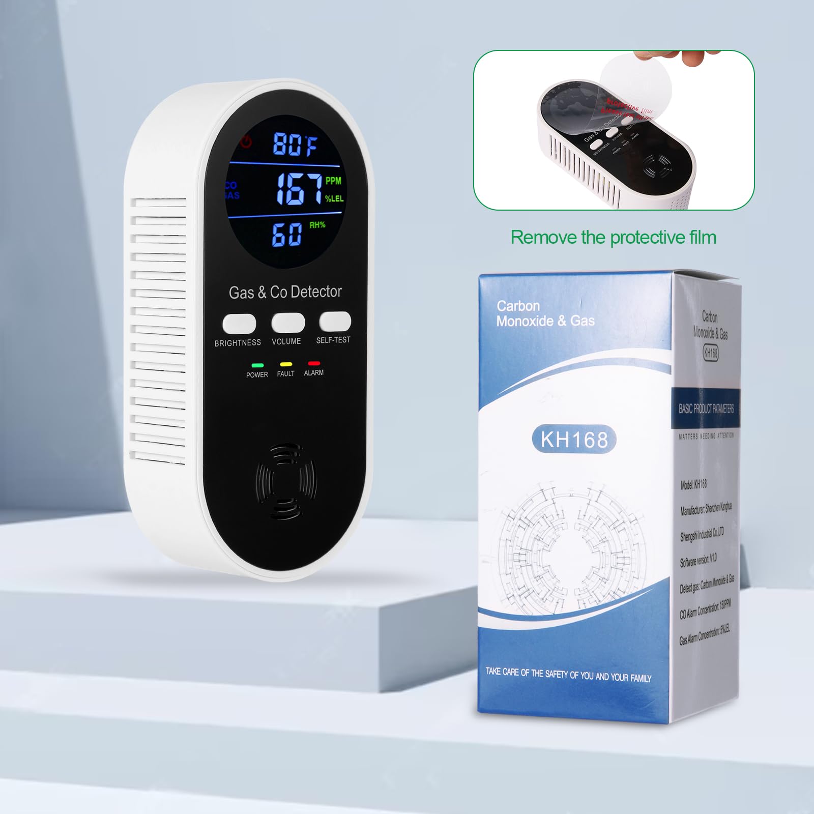 5-in-1 Combination Explosive G - Co Detector Plug ulasan dan harga