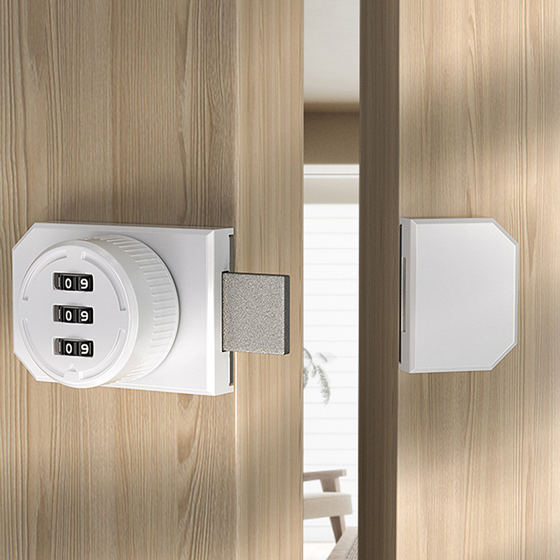 1 Set No-Punch Combination Doo - Medicine Cabinet Lock ulasan dan harga