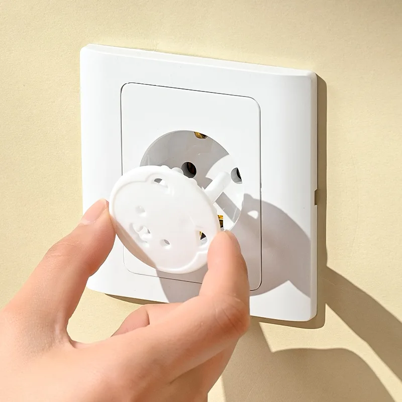 5/10PCS Cartoon Bear Outlet Co - Outlet Cover Baby ulasan dan harga
