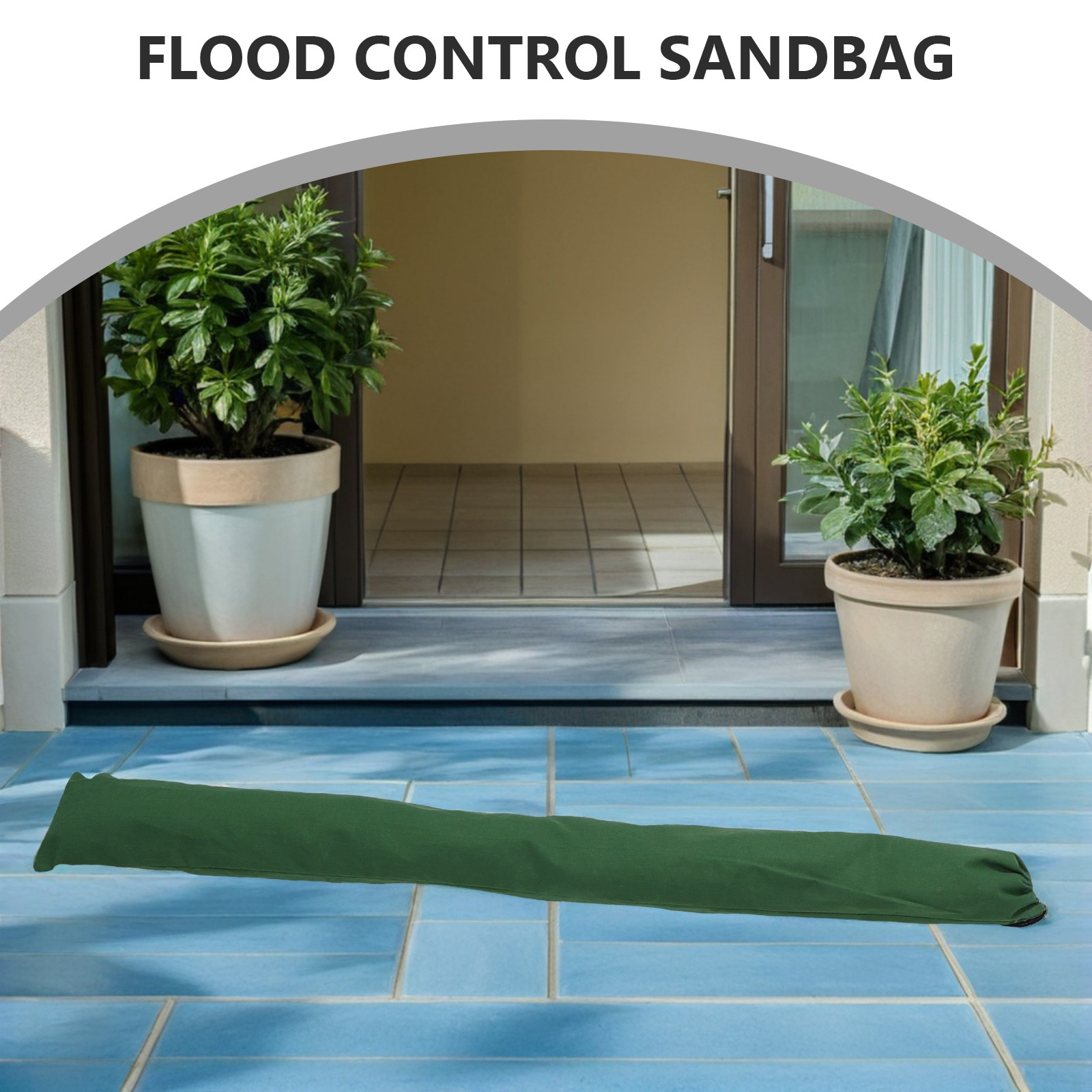 2Pcs Canvas Flood Prevention S - Flood Barrier Bag ulasan dan harga
