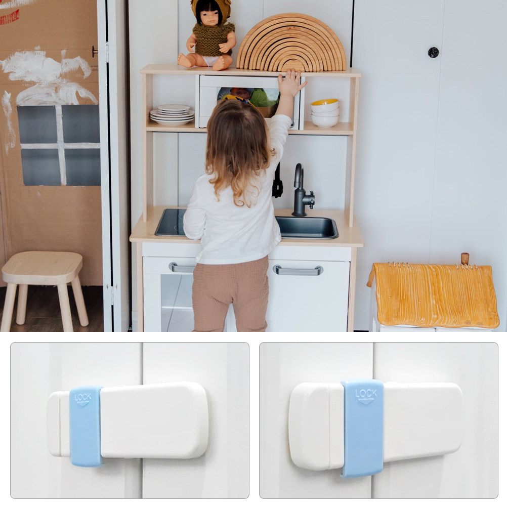 4Pcs Child Safety Cabinet Lock - Medicine Cabinet Lock ulasan dan harga