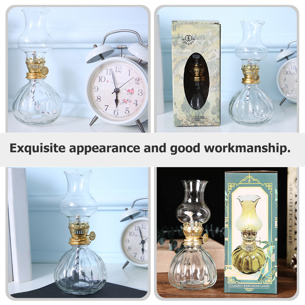 Exquisite Glass Lamp Retro Oil - Power Outage Light ulasan dan harga