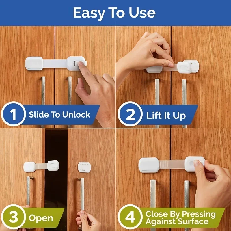 3/5/10Pcs/Lot Child Lock Prote - Medicine Cabinet Lock ulasan dan harga