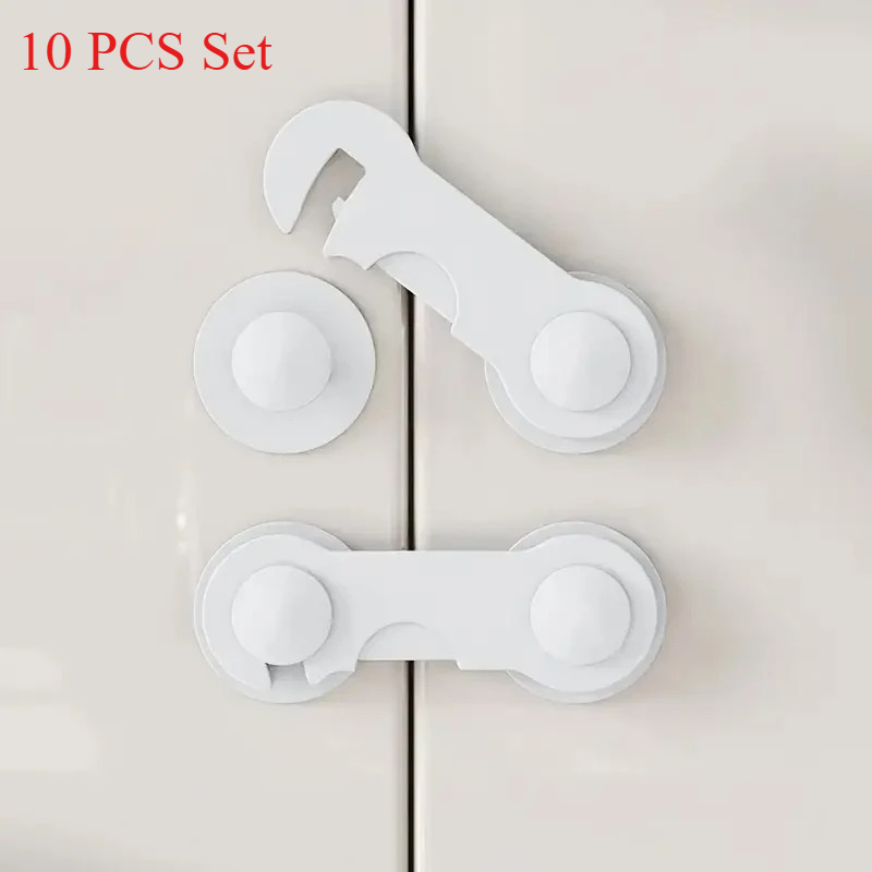 10pcs Baby Safety Locks Cabine - Medicine Cabinet Lock ulasan dan harga