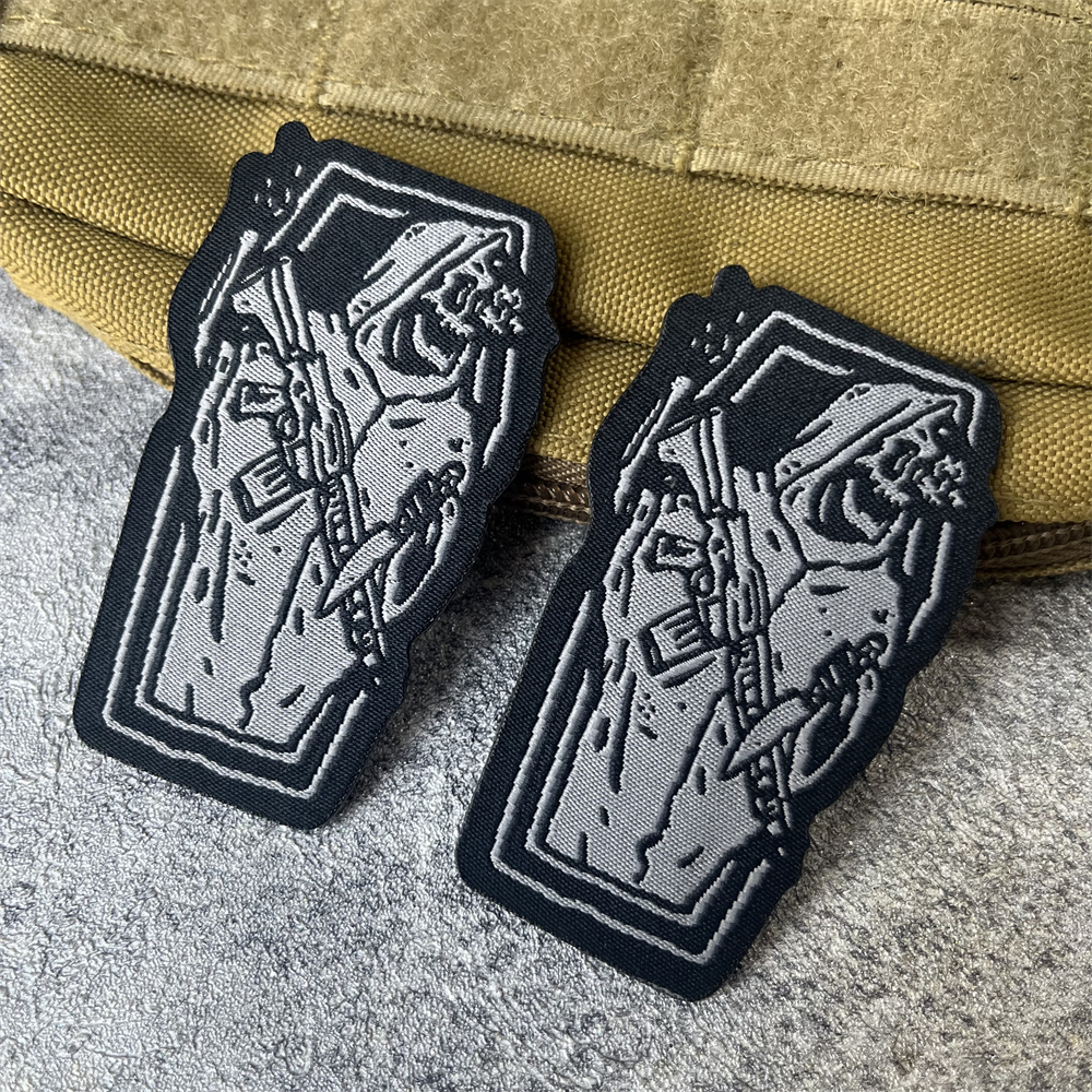 FOG Skeleton Morale Badge Patc - Flood Barrier Bag ulasan dan harga