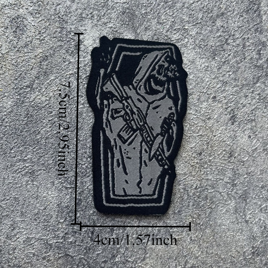 FOG Skeleton Morale Badge Patc - Flood Barrier Bag ulasan dan harga