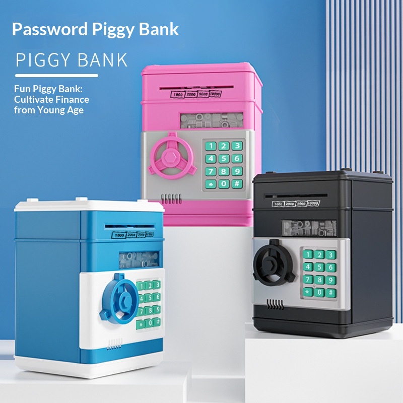 Creative Kids Piggy Bank Autom - Lockbox Key Secure ulasan dan harga