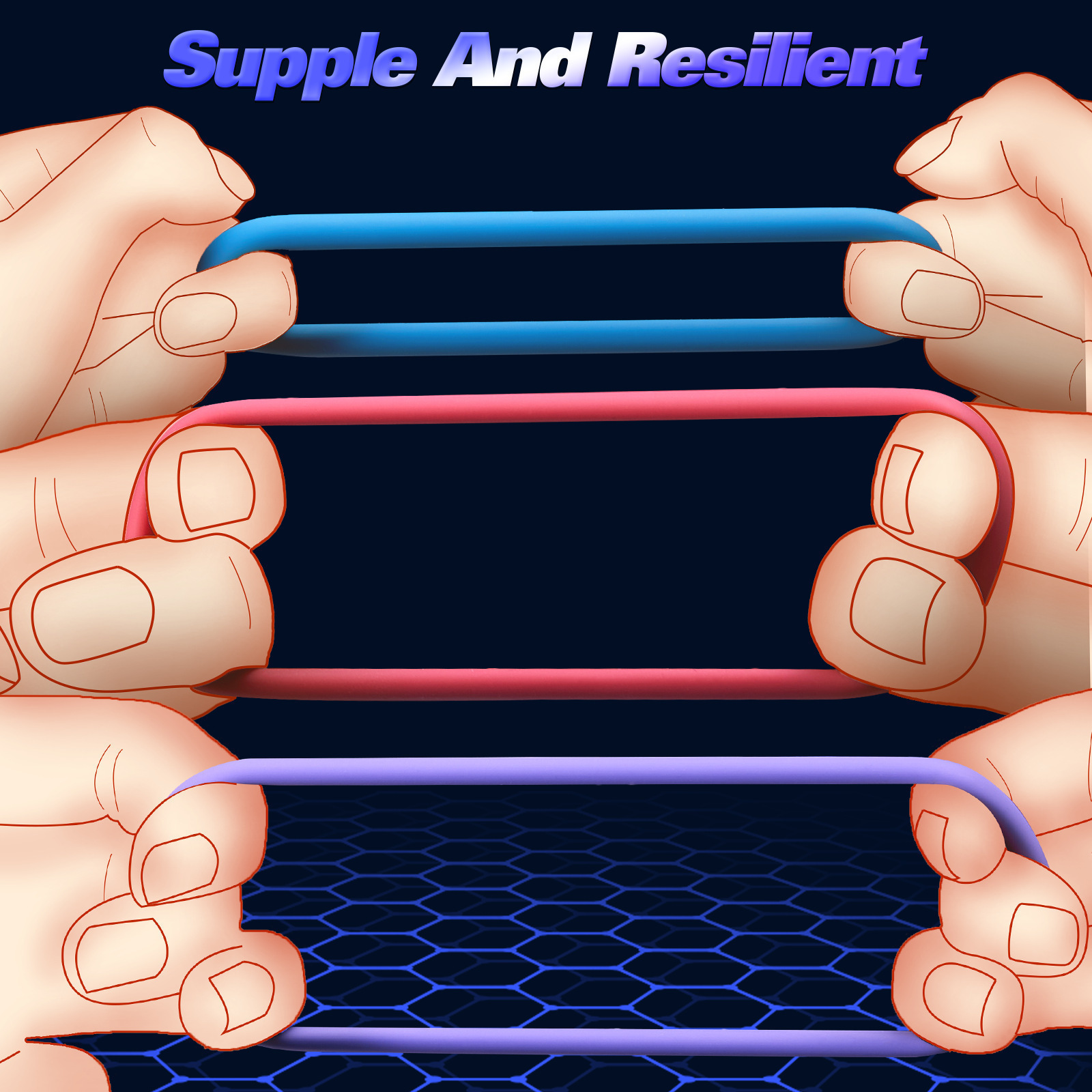 3pcs Silicone Cock Ring With P - Medicine Cabinet Lock ulasan dan harga